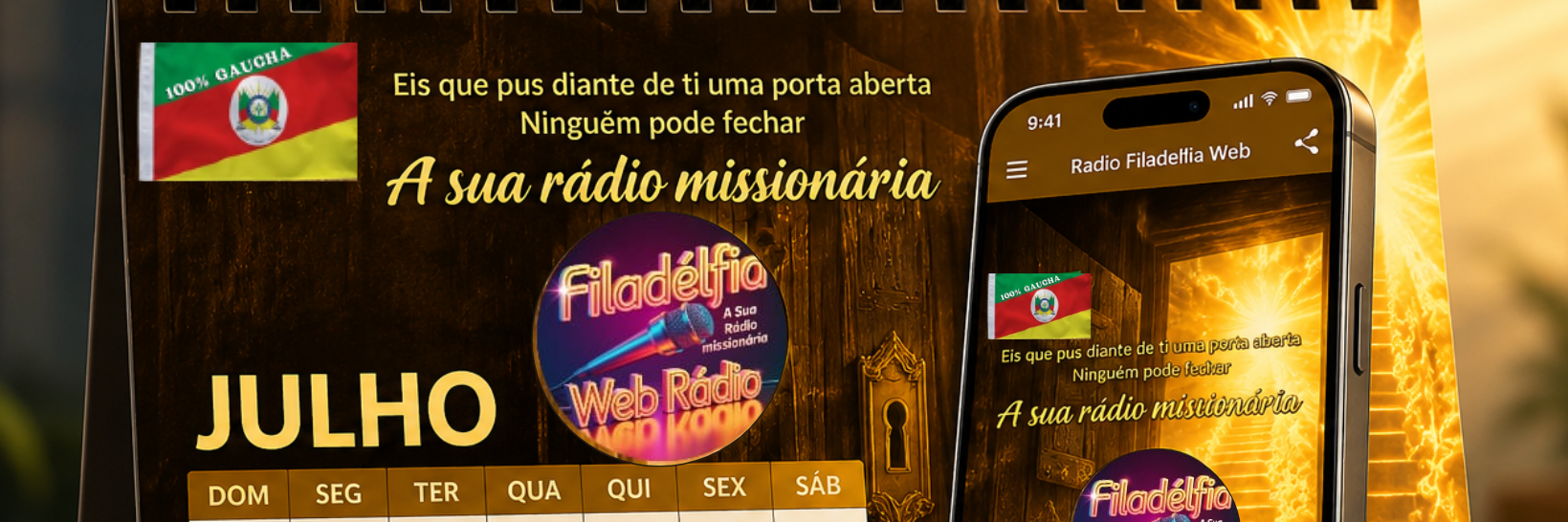Rádio filadélfia web estará com a programação completa em JULHO. CLIQUE E BAIXE NOSSO APP.